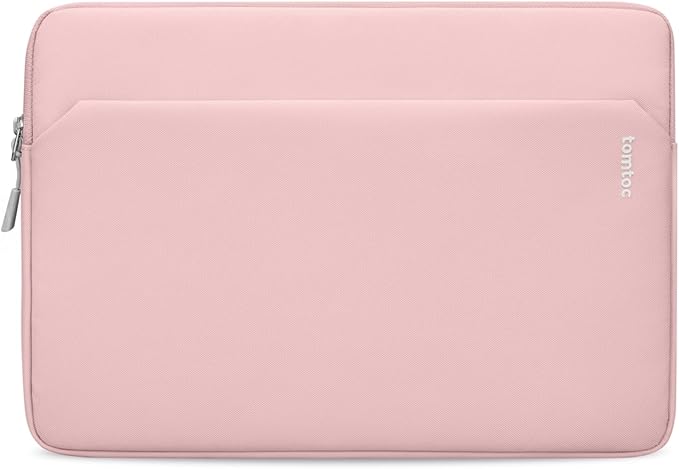 tomtoc Slim Laptop Sleeve for 15-inch 2025 New MacBook Air M4/A3241, M3/A3114, M2/A2941, 15 Inch Microsoft Surface Laptop AI PC/6/5, Dell XPS 15 Plus, Recycled Water-Resistant Protective Case Bag