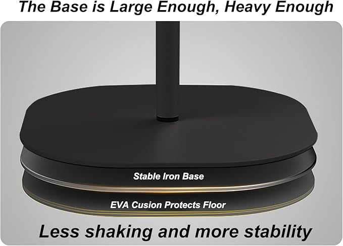 Mobile Standing Desk Height Adjustable Floor Laptop Stand, Computer Cart Workstation, Projector Stand, Teacher Podium for Home, Office, Classroom