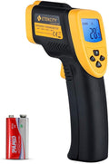 Etekcity Infrared Thermometer Temperature Gun 800, -58℉ to 1382℉ with 16:1 DTS Ratio, Digital Laser Temp IR Tool for Cooking, Pizza Oven, Griddle, Fridge, Engine, Pool, Non Contact, Yellow