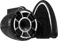 wet sounds Rev 8 Black V2 Revolution Series 8" Black Tower Speakers w/X-Mount