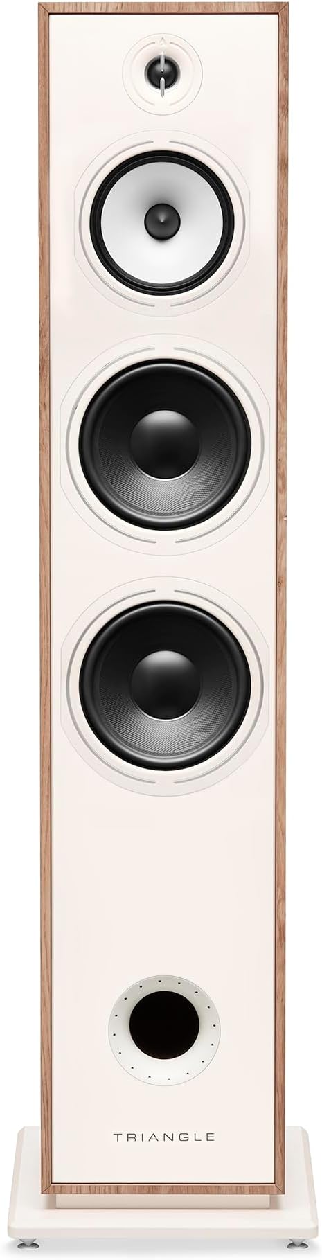 triangle - BOREA BR10 Hi-Fi Floorstanding Speakers - Power handling 200W - Efficiency 92 dB/W/m - 21cm Drivers - Versatile Music and Home Cinema - 245 x 1110 x 380 mm - Light Oak (Piece)