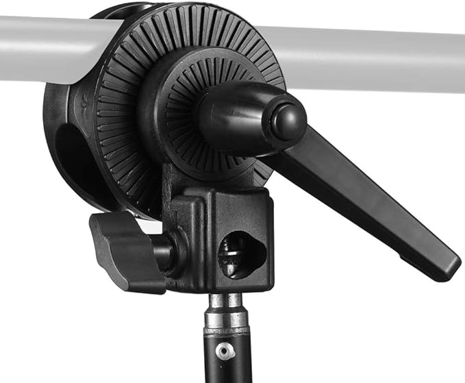 Grip Swivel Head Clamp Holder Bracket Adapter for Light Stand, Extension Boom Arm,Reflector Arm Support and Other Photographic Equipment