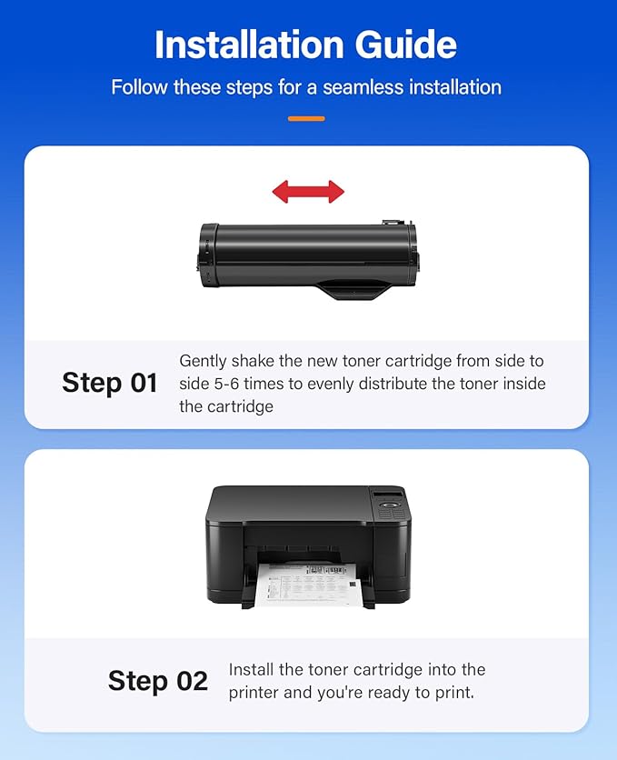 VersaLink B600 B610 Black High Capacity Toner Cartridge 2-Pack Replacement for Xerox 106R03940 106R03942 106R03944 Toner Compatible for Xerox VersaLink B600 B605 B610 B615 Laser Printer Ink All-in-One