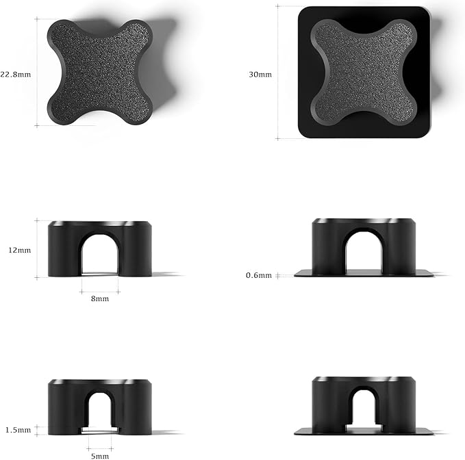 Magnetic Cable Organizer – Desktop Multipurpose Cord Keeper & Cable Management Clip for Home & Office