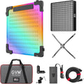 GVM 100W RGB Flexible Led Video Light, 2000K~10000K, Flexible Folding LED Panel Light, 16 Lighting FX with Soft Box, APP Control GVM Lighting for Photography