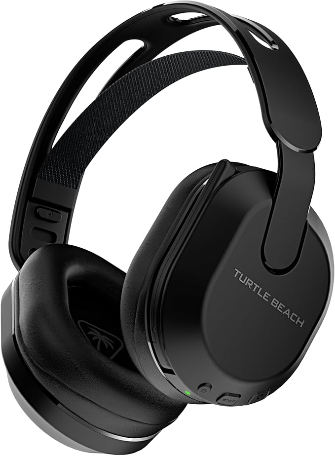 Turtle Beach Stealth 500 Wireless Gaming Headset Licensed for Xbox Series X|S, Compatible with Xbox One, Bluetooth, PC, Mobile, 40 Hr Battery, Memory Foam Cushions, Flip-to-Mute Mic, Black