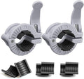 MAXRICH Barbell Clamp 1 inch Multiple Sizes & Adjustable Weight Clips for Quick Release Barbell Collars