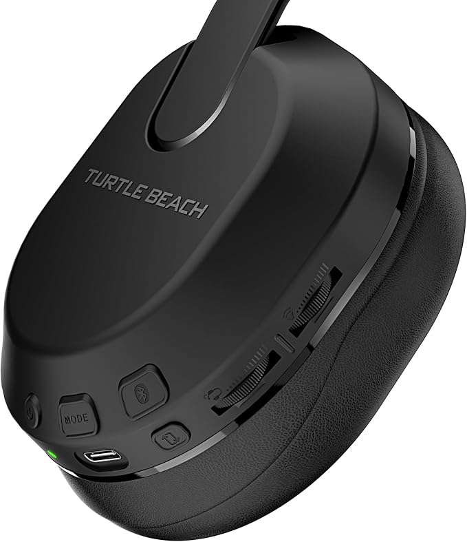Turtle Beach Stealth 500 Wireless Gaming Headset Licensed for Xbox Series X|S, Compatible with Xbox One, Bluetooth, PC, Mobile, 40 Hr Battery, Memory Foam Cushions, Flip-to-Mute Mic, Black