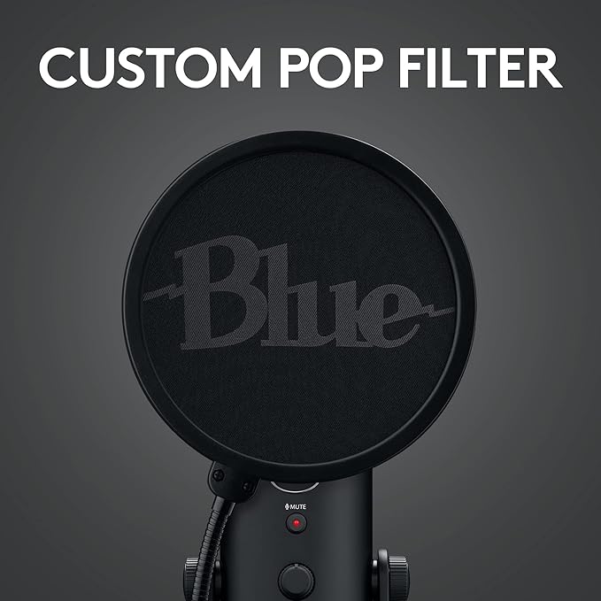 Blue Yeti Streaming Micophone Kit with Microphone for PC/Mac/PS4/PS5