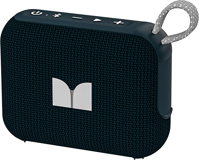 Monster Cube 1 Portable Bluetooth Speaker, IPX7 Waterproof, Bluetooth 6.0, 20H Playtime, Powerful Stereo Sound, Speaker for Home, Outdoors and Travel, Blue