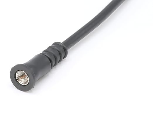 THE CIMPLE CO Coaxial Cable Weather Boot - RG6 Connectors RG59 Ends Coaxial Boots - Weatherproof (Black) - Pack of 50