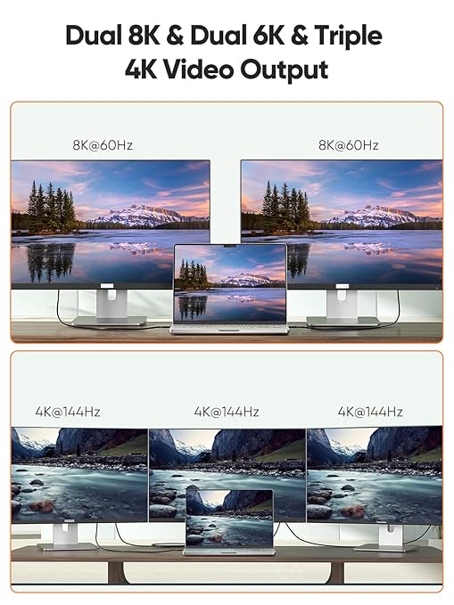 CableCreation 80Gbps USB 4 Cable 3.3FT, 120Gbps Bandwidth, 8K 60Hz Display, 240W Charging, Compatible with Thunderbolt 5,Thunderbolt 4/3, USB4, SSD, MacBook M4 Pro, Dock, eGPU