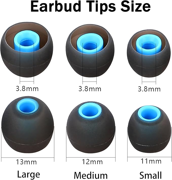 Silicone Earbud Tips Replacement - Image 2