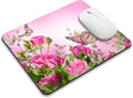 Beautiful Flowers Plants Mouse Pad Rubber Base Mouse Mat Non-Slip Mousepad for Office Desk Laptop Computer Mouse Pads