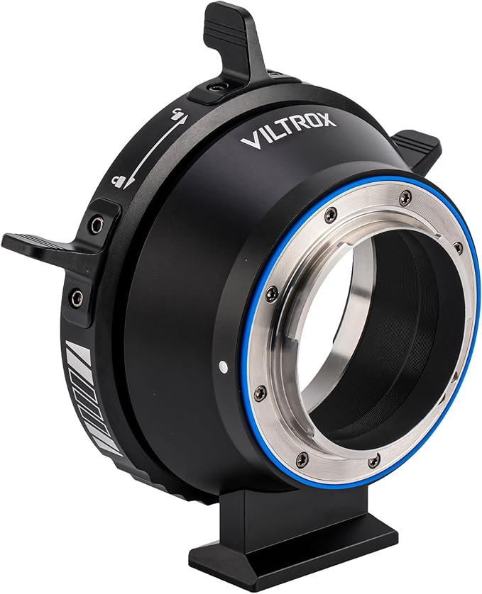 VILTROX PL-E Lens Adapter Mount Converter with Rotary Lock Compatible with PL Lens to E/NEX Mount Cameras A7S3, FS7, FS5, FX9, A7R4, R3 and More