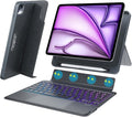 Combo Keyboard Case with Trackpad for ipad Air 11-inch (M2) 2024 & iPad Pro 11 inch (1st/2nd/3rd/4th Generation), Detachable Backlit Keyboard with Kickstand, Multi-Mode, For 10.9”iPad Air 4th/5th Gen