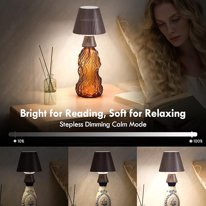 WILIT Wine Bottle Lights for Liquor Bottles, RGB Water Ripple Night Light Projector for Bedroom, Unique Home Decor Living Room, Birthday Gifts for Women, Wireless Bottle Lamp, Bar Accessories