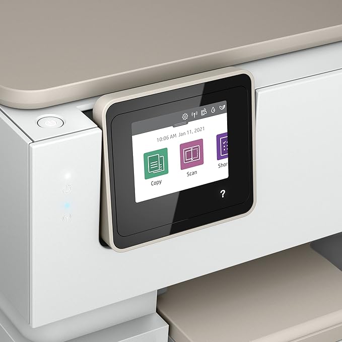 HP ENVY Inspire 7255e Wireless Color Thermal Inkjet Printer, Print, scan, copy, Easy setup,Mobile printing, Best-for-home, 3 month Instant Ink trial included
