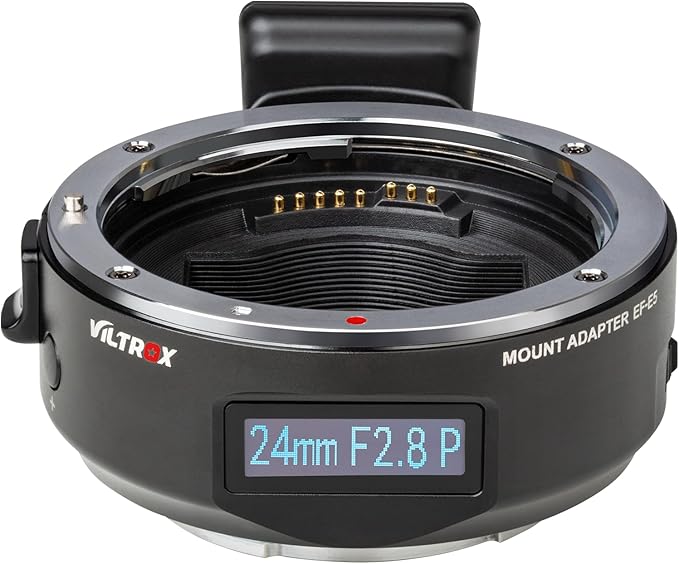 VILTROX EF-E5 Lens Mount Adapter EF/EF-S to E-Mount Auto Focus Lens Converter Ring Compatible with Canon EF/EF-S Lens to Sony E Mount A9 A9II A9III A7V A7IV A7III A7II A7 a6700 a6600 a6400