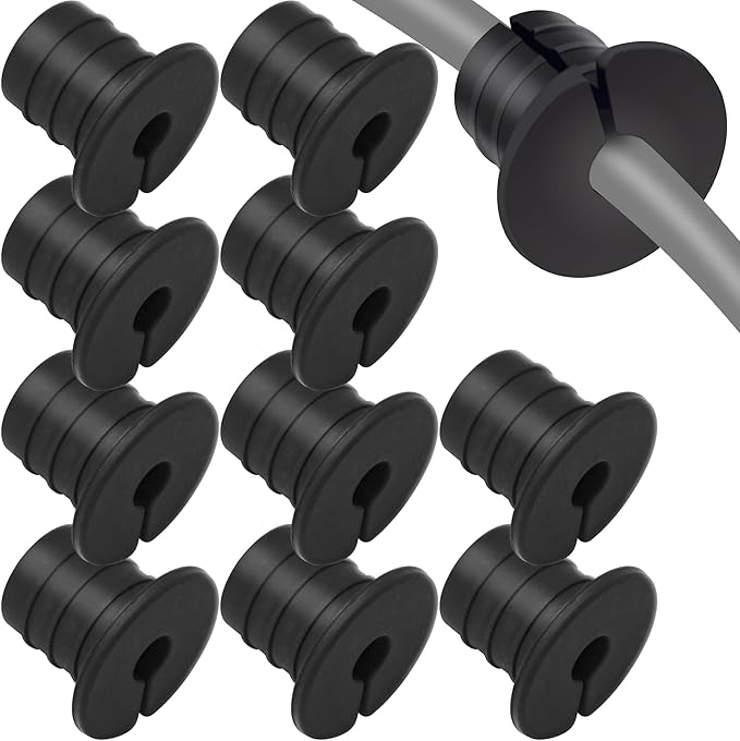 Cable Routing Kit for Starlink for 3/4 inch Wall Hole 10 Pcs, Starlink Accessories, Silicone Cable Wall Pass, Starlink Anti-Slip Wall Grommets for Cables (3/4 inch)
