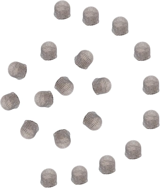 MECCANIXITY 10Pcs Replacement Fiber Mesh Tips for Stylus Pens 7.5mm Suitable for Capacitive Touch Screen,High Sensitivity,Soft,No Scratch Screen Pen Tip