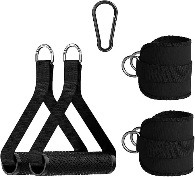 Cable Machine Attachment for Home Gym, Tricep Press LAT Pull Down Attachment, Cable Machine Accessories, Tricep Press Down Cable Attachment for Weight Fitness Multiple Options