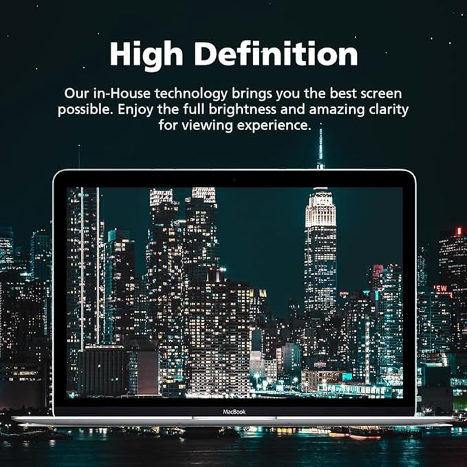 Magnetic Privacy Screen Protector for MacBook Air 15" (2023 M2), Removable | Anti-Glare | Reducing Eye Fatigue with Blue Light Blocking Filter