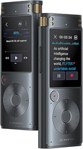 iFLYTEK AI Voice Recorder with Playback & Voice Activated Recording, 32GB Digital Audio Recorder Device for Lectures, Real-Time Transcription, Noise Reduction - Ideal Spy Hidden Recorder, 302Pro