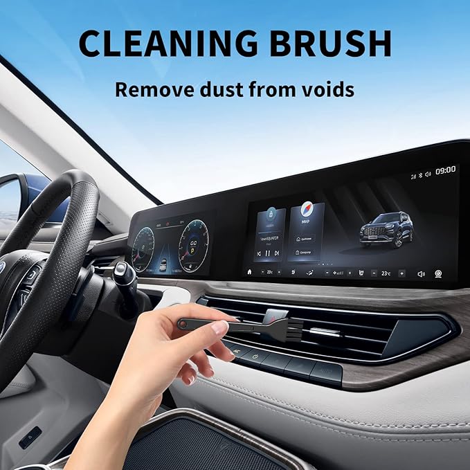 Car Screen Cleaner, Car Touch screen cleaner for Tesla, Screen Cleaner for Car Display, EV Car Screen Cleaner Spray and Wipe, Screen Cleaner Kit for Dashboard, laptop, Monitor