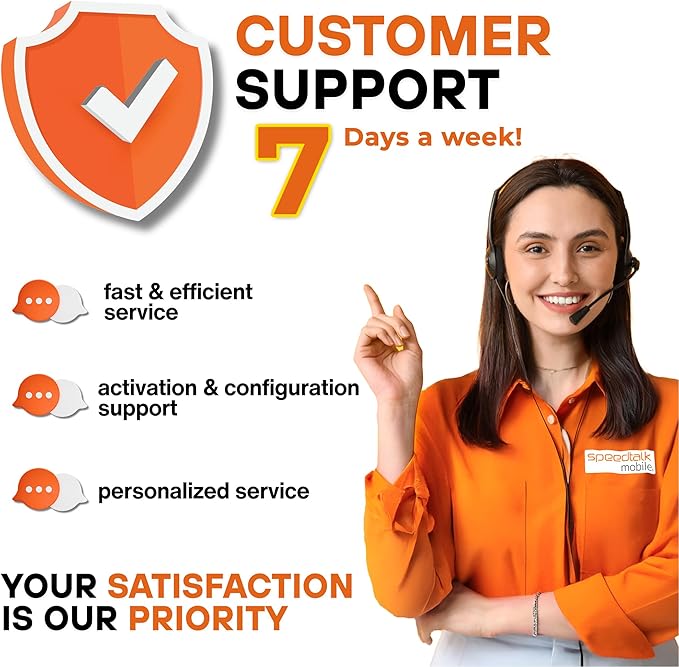 SpeedTalk Mobile Prepaid Cell Phone SIM Card for Smart Phones & Cellphones | $11 Monthly Plan - Unlimited Talk & Text + 2GB 5G 4G LTE Data | 3-in-1 SIM Card Standard Micro Nano