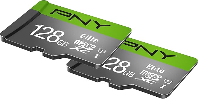 PNY 128GB & 32GB Elite Class 10 U1 microSDXC & microSDHC Card 2-Pack & 5-Pack Bundle