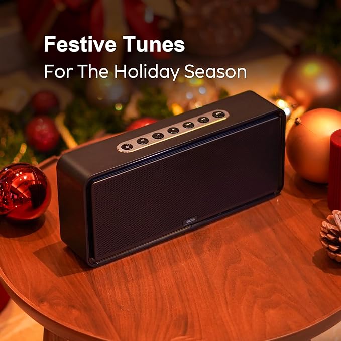 DOSS SoundBox XL Bluetooth Speaker with Subwoofer, 32W Loud Sound with Booming Bass, Dual DSP Technologies, 10H Playtime, USB-C, TWS, 2.1 Audio Channel for Home, Indoor and Office - Upgraded