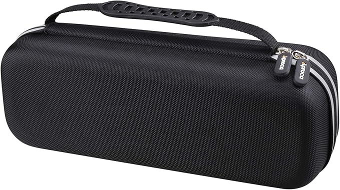 Aproca Portable Case Compatible with Canon ImageFORMULA R10 / ImageFORMULA P-215II Portable Document Scanner, Storage Hard Bag - Black (Case Only)