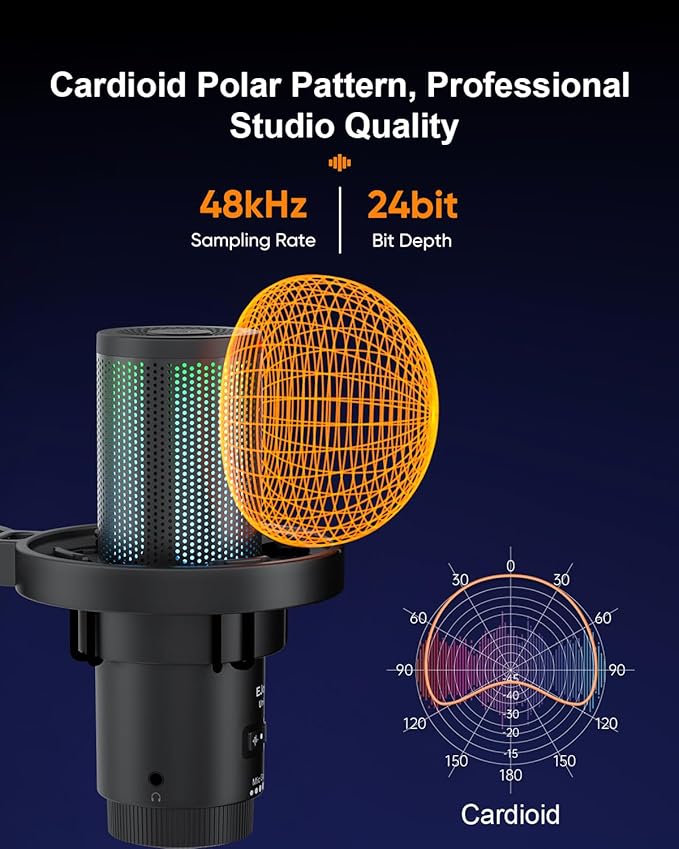COMICA Ejoy Uni PRO USB Wireless Gaming Microphone - Image 3