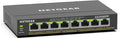 NETGEAR 8 Port PoE Gigabit Ethernet Easy Smart Managed Essentials Switch (GS308EPP) - with 8 x PoE+ @ 123W, Desktop or Wall Mount
