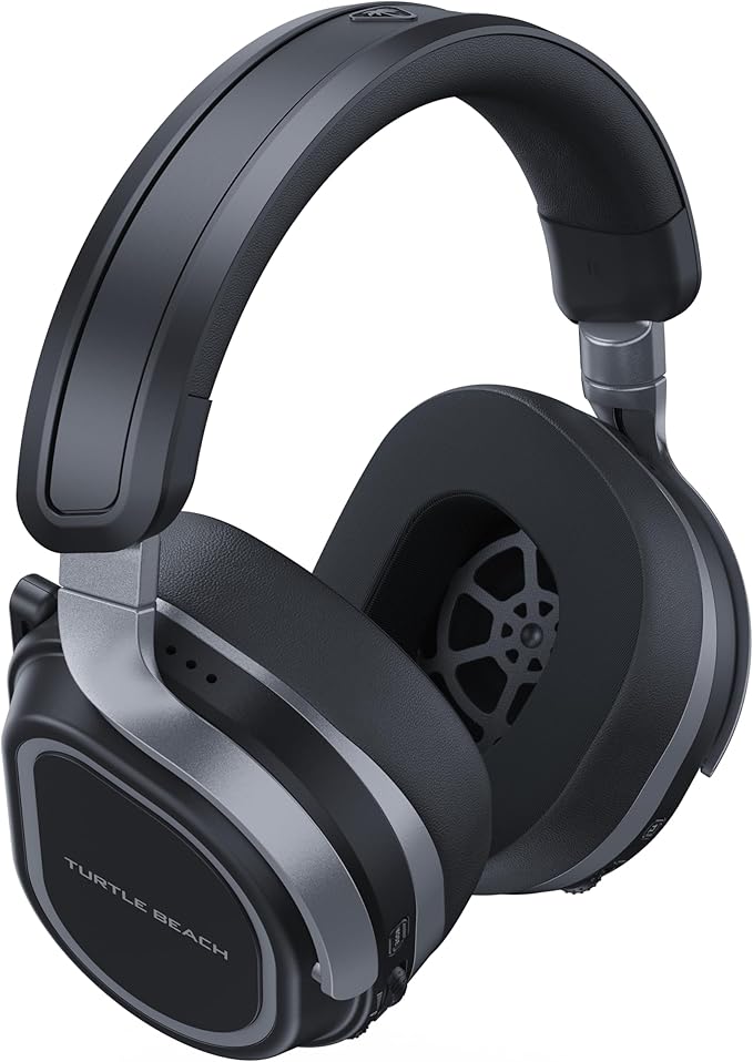 Turtle Beach Stealth 700 Gen 3 Wireless Multiplatform Amplified Gaming Headset for PS5, PS4, PC, Mobile – 60mm Drivers, AI Noise-Cancelling Mic, Bluetooth, 80-Hr Battery, Dual Transmitters – Black