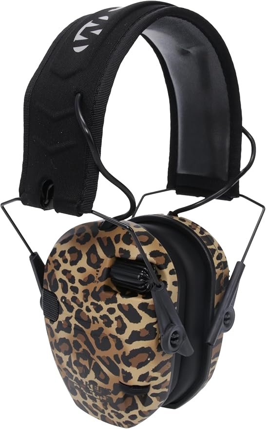 Walker's Razor Slim Ultra Low Profile Compact Design Adjustable Range Shooting Hunting Hearing Protection Electronic Earmuffs