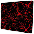 Abstract Lines Mouse Pad Personalized Design, Non-Slip Surface, Rubber Base, Small Office Desk Pad for Computers and Laptops