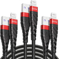 OIITH Apple MFi Certified iPhone Charger Cable 3 Pack 10 Ft, Extra Long Lightning Charging Cord, Fast 2.4A iPhone USB Cord Compatible with iPhone12/11/XS/Max/XR/X/8/8P/7P/6/iPad