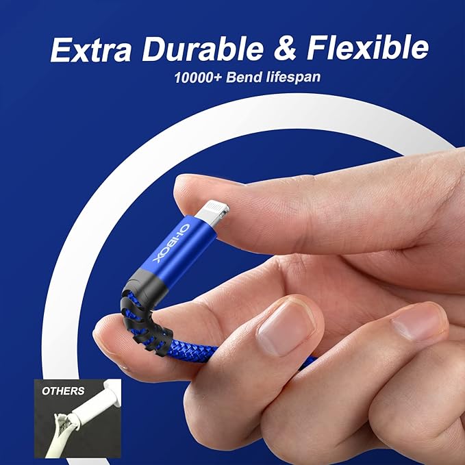 USB C to Lightning Cable 6FT 2Pack Apple MFi Certified iPhone Fast Charger Type c to Lightning CableNylon Braided iPhone Cord Compatible with iPhone 14 13 12 Pro Max 11 X XS XR 8 Plus iPad
