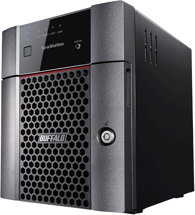 BUFFALO TeraStation Essentials 4-Bay Value-Focused Desktop NAS 32TB (4x8TB) with Hard Drives Included