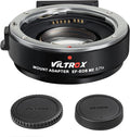 VILTROX EF-EOS M2 Auto Focus Lens Adapter 0.71x Reducer Speed Booster for Canon EF Mount Lens to Canon EF-M Mount Mirrorless Camera EOS M M2 M3 M5 M6 M10 M50 M100