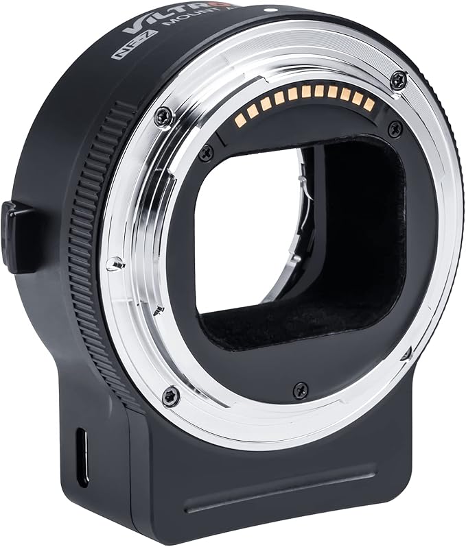VILTROX NF-Z Auto Focus FTZ Lens Mount Adapter Converter Control Ring NF-Z Adapter Compatible with Nikon F Lens to Z Mount Nikon Mirrorless Camera Z50 Z6 Z6II Z7 Z7II Zfc