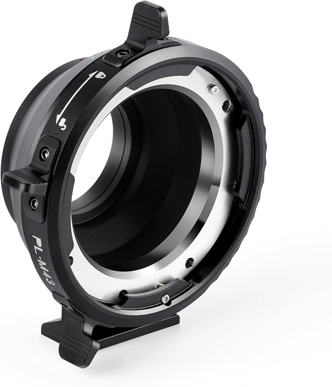 VILTROX PL-M43 Lens Mount Adapter Manual Focus Lens Converter with Rotary Lock Compatible with PL Lens to M43 Series Mount Cameras Panasonic GH5,G1,GH1,GH4/Olympus EP1,EP2,EM1,EM