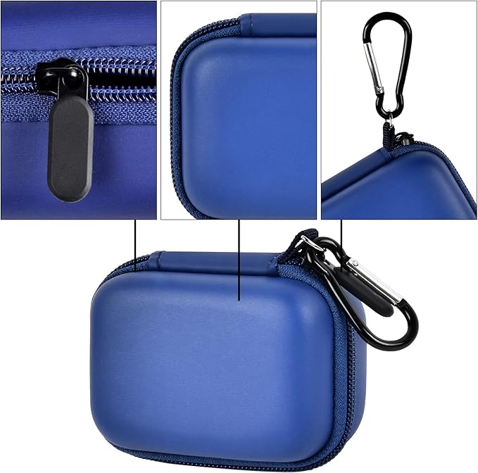 Portable Charger Power Bank Case for Swyop/for Feob/for Charmast/for JEJILL/for LanLuk/for VEGER/for iWALK/for Taegila/for Kuulaa and More Small Charging Battery Pack - Bag Only (Blue)