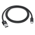 (3.3FT, 2Pack) Black CarPlay iPhone Charger Cable MFi Certified USB to USB C Cable for Apple iPhone 16 Pro Max, Premium Woven USB-A to Type C Cord for iPhone 15 Pro Max/15Plus/16 Pro/16 Plus/16, iPad