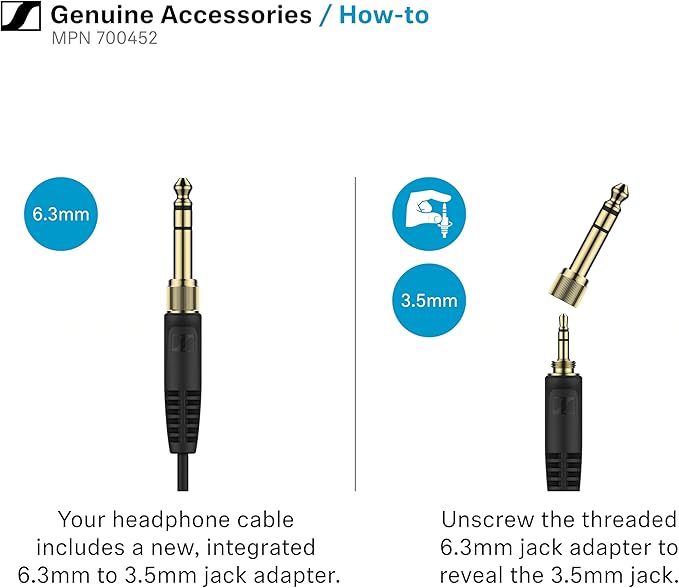 Sennheiser HD 560 S Over-The-Ear Audiophile Headphones - Neutral Frequency Response, E.A.R. Technology for Wide Sound Field, Open-Back Earcups, Detachable Cable, (Black) (HD 560S)