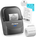 CLABEL Label Maker Machine with Tape: 221B Inkless Label Printer 2 Inch Portable Bluetooth Handheld Sticker Barcode Thermal Printer Compatible with Phone & PC for Small Business Retail School Office