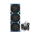 120mmx3 360mm Adjustable Computer PC Vent Fans 3-12V Speed Controller for Chicken Coop Rack Space Window Wall Cabinet Server Mining Rig Exhaust Cooling