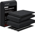 Focusound Studio Monitor Isolation Pads for 3-4.5 Inches Monitors, 2 Pack High Density Acoustic Speaker Isolation Pads Foam